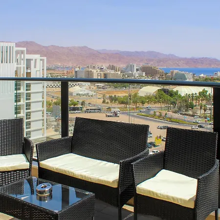 Luxury Suite Apartment With Sea View #64 By Hashdera Eilat Esterno foto